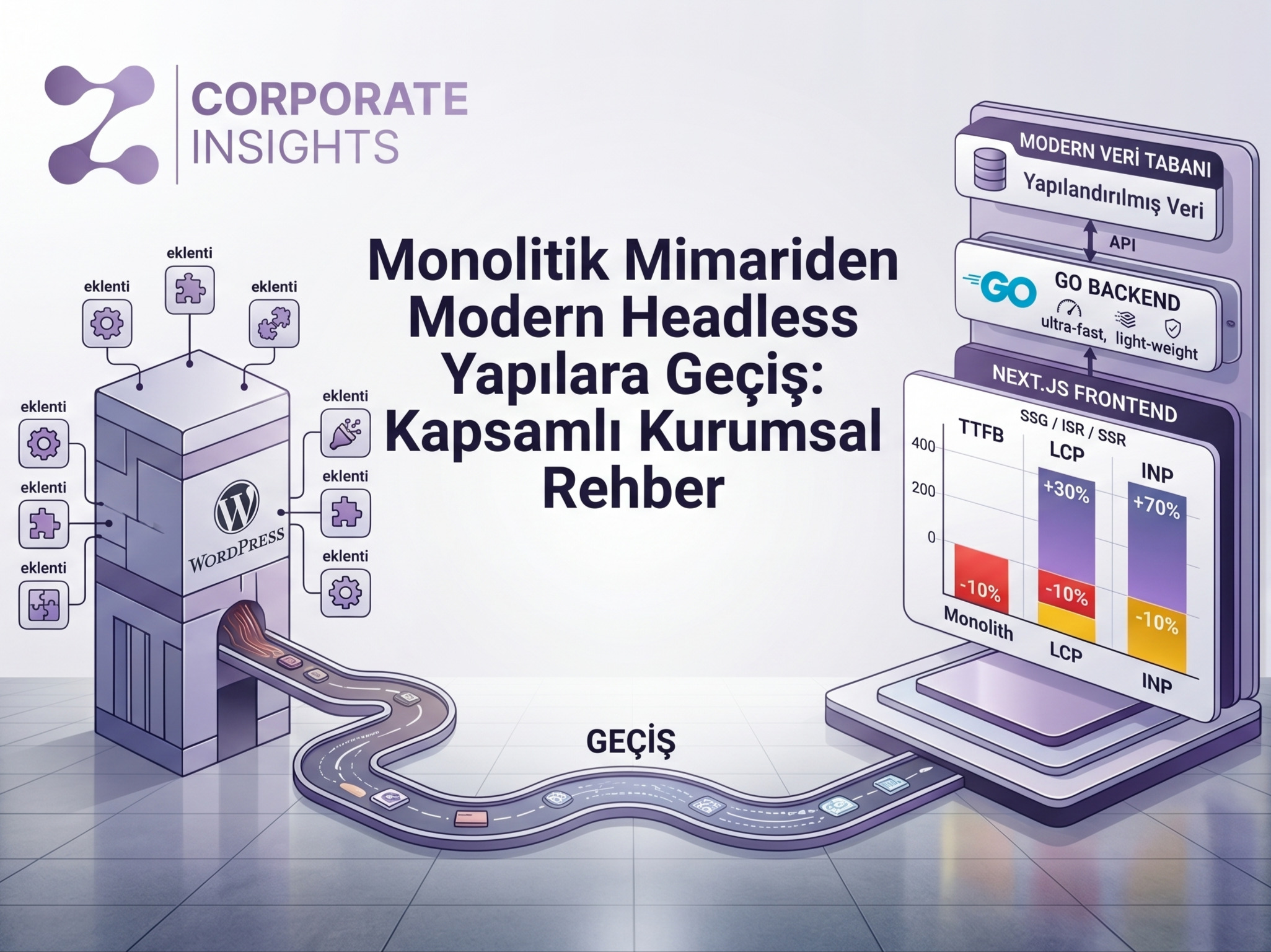 Monolitik Mimariden Modern Headless Yapılara Geçiş: Kapsamlı Kurumsal Rehber